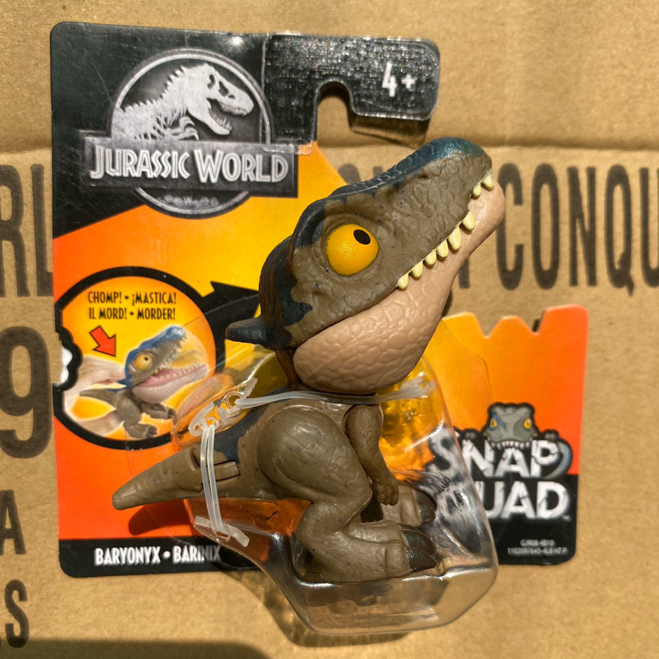 美泰侏罗纪世界2迷你手指恐龙模型儿童仿真玩具关节可动ggn264代gjr08