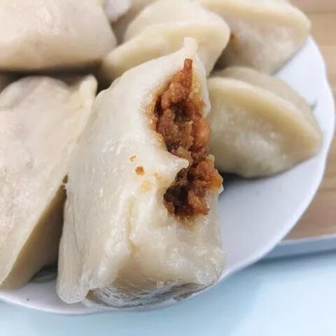 广东五华客家特产酿粄葱头猪肉馅娘粄 梅州特产 真空包装 葱头猪肉馅