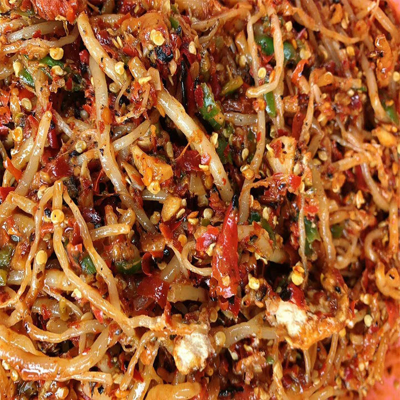 云南瓦寨特产农自腌制特麻辣甜辣佤味韭菜根苤菜根撇菜根下饭菜小瓶佤