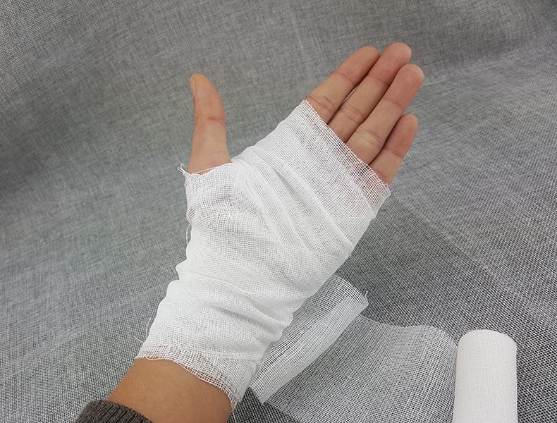 医用纱布伤口包扎绷带带一次性绑带 宽10cm*长600cm【5卷/袋】