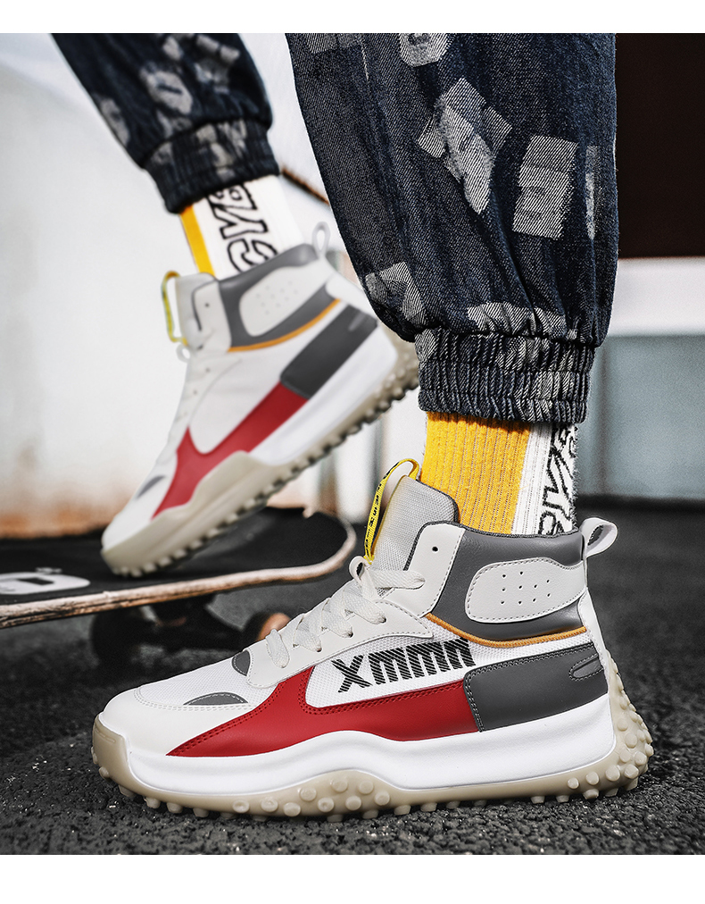 xinya老爹鞋男ins潮流2021男鞋秋季新款韩版厚底运动休闲板鞋子男潮鞋