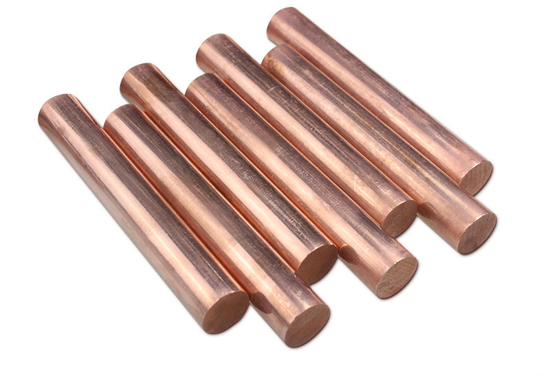 t2紫铜棒实心铜柱纯铜棒接地铜棒铜条铜线红铜棒零切加工20-30mm 直径