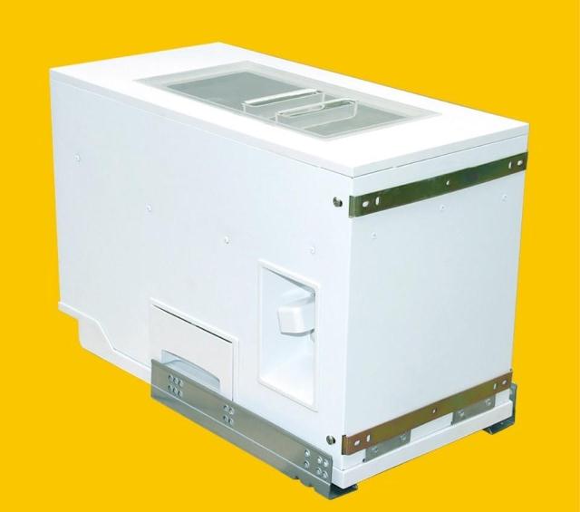 悍高米桶米面双用储米箱连门式抽拉式米缸面桶米柜阻尼轨道bt302连门