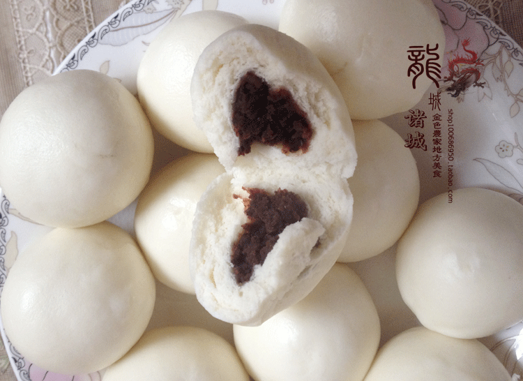 山东诸城得利斯豆沙包奶黄包早餐儿童面食小馒头340g包x5包豆沙包5包