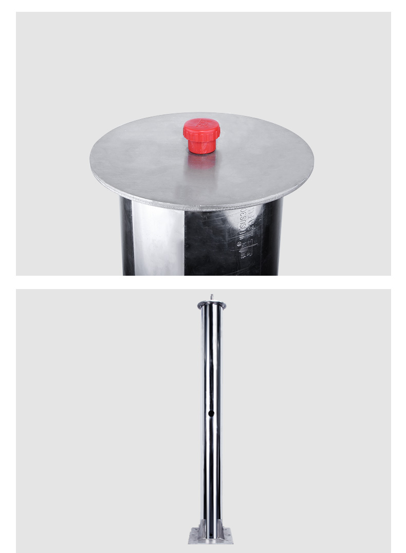 强制对中盘全站仪观测墩304不锈钢基座沉降观测对中器观测墩定制中心