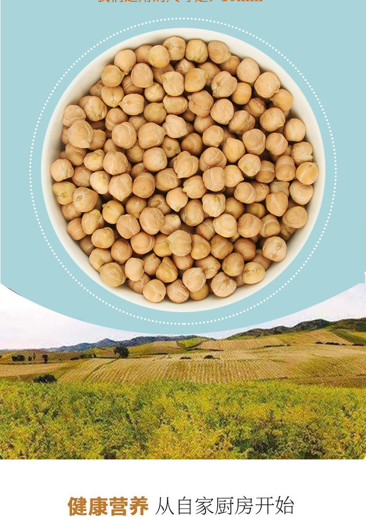 新疆鹰嘴豆大粒鹰嘴豆生木垒原产鸡心豆杂粮粗粮可打豆浆135斤大粒