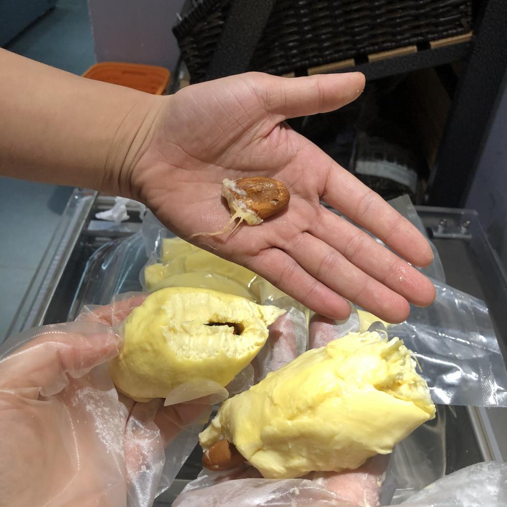 素界精选5a果顺丰速运泰国冷冻金枕头榴莲肉新鲜冷冻有核无核榴莲肉