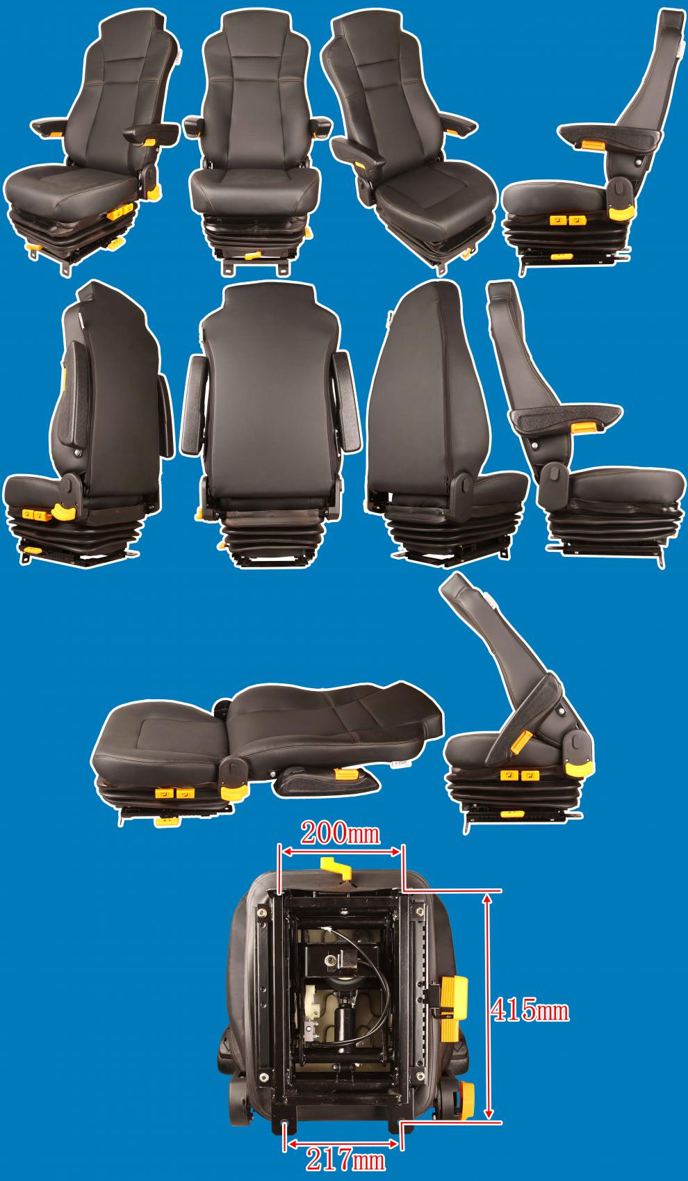 b22东风天龙旗舰大力神天锦153货车座椅改装航空大运风度气囊座椅 三