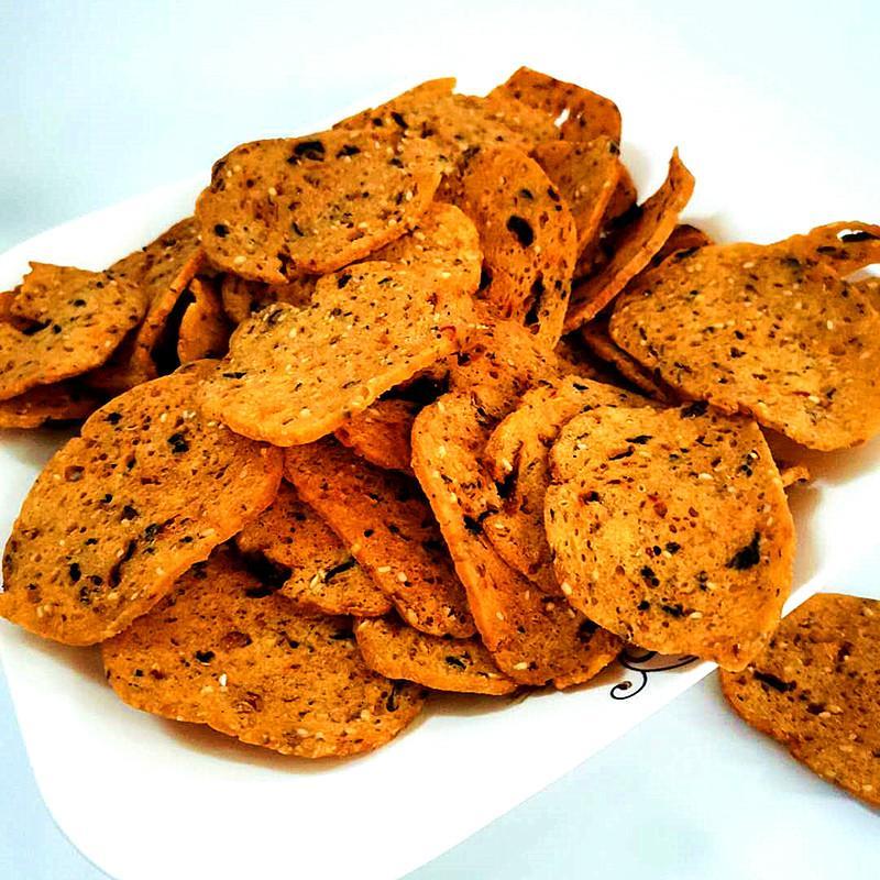 江西特产于都烧卷子芝麻香辣味畲族零食小吃于都小商品烧卷子3斤芝麻