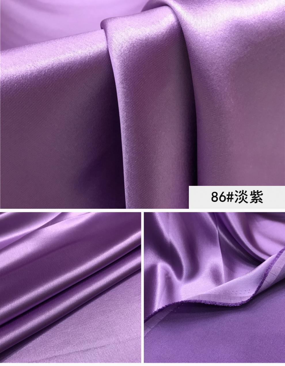 日本三醋酸布料春秋日本重磅三醋酸缎面料色高端旗袍西装连衣裙礼服