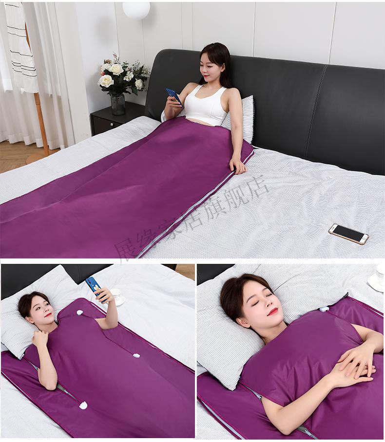 排酸毯汗蒸袋家用全身沙棘美容院熏蒸毯满月子发汗桑拿浴箱干蒸舱