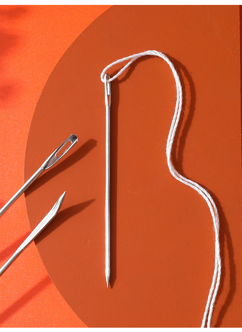 编织袋打包针麻袋缝合针粗针加粗缝包长针加长长大孔七种规格各一根