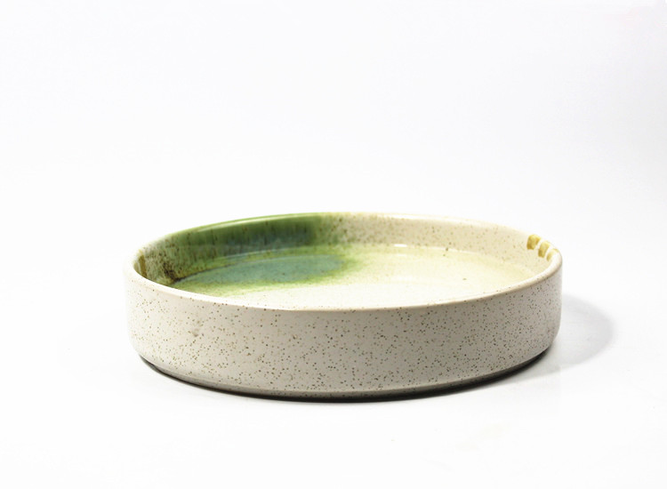 剑山插花插插花底座花瓶插花 陶瓷花 平底新古典复古 小原流花道插花