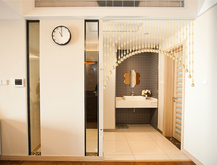 吊帘水晶珠帘客厅隔断帘水晶葫芦网红珠帘门帘厕所隔断玄关过道帘