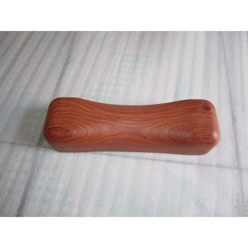 木枕头颈椎枕头实木枕头木头枕头硬枕头颈椎枕枕圆枕 花梨木两头高6.