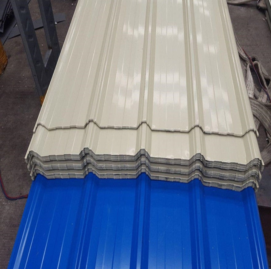 彩钢板屋顶彩钢瓦翻新屋顶铁皮屋夹心板彩钢板遮阳棚铁板雨棚搭建泡沫