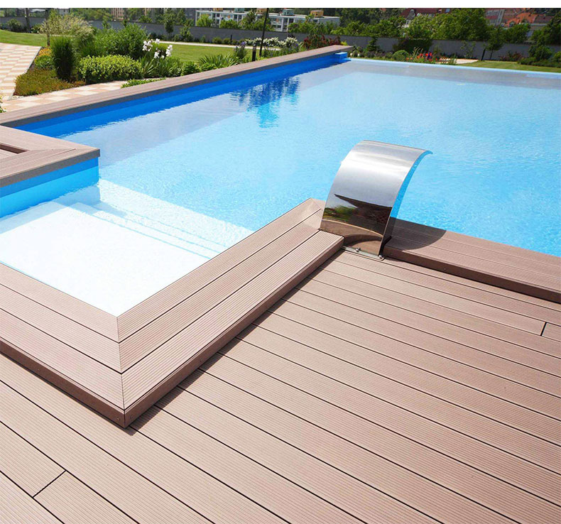 塑木户外地板塑木地板户外地板木塑实心自铺室外共挤阳台庭院板材防腐