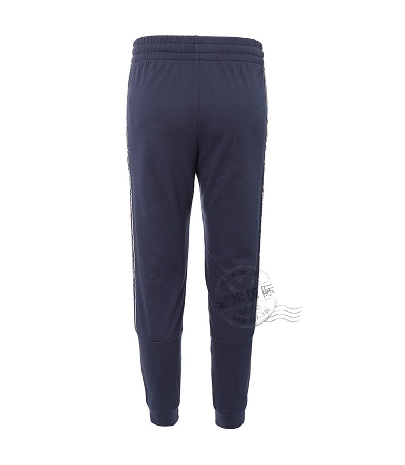 armani阿玛尼裤子男ea系列印花松紧腰运动休闲小脚裤 蓝色3hpp61 j05z