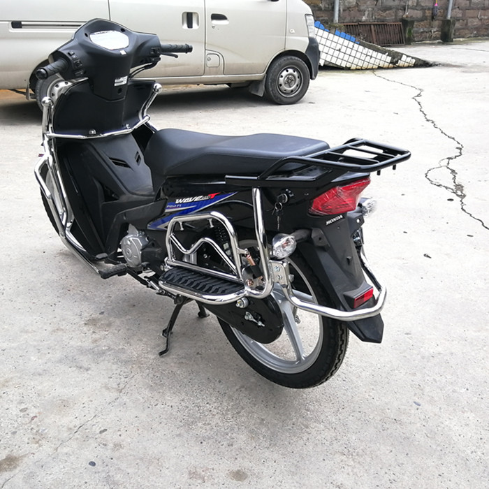 适用于新大洲本田sdh110-21wave110t摩托车侧翻货架及保险杠 保险杠