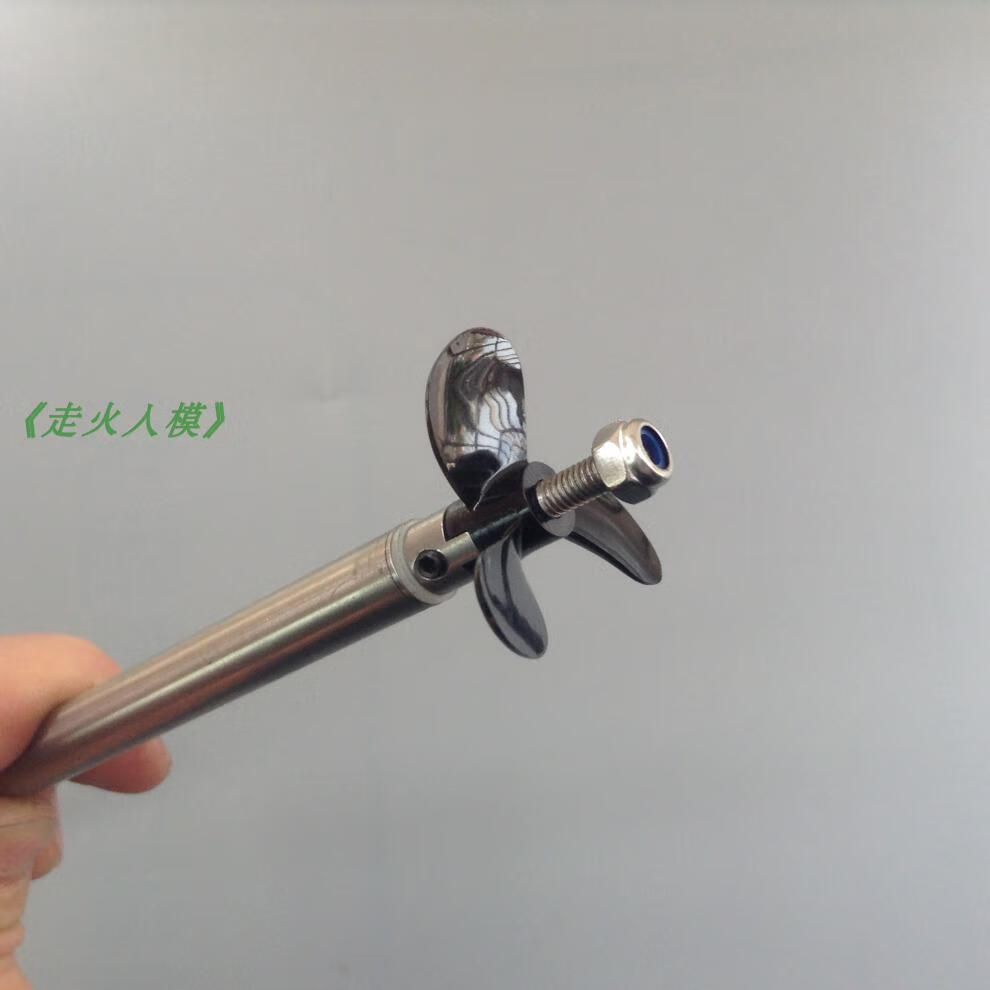 船模配件4mm船模轴系总成不锈钢传动轴硬轴系传动轴套装轴长30cm轴套