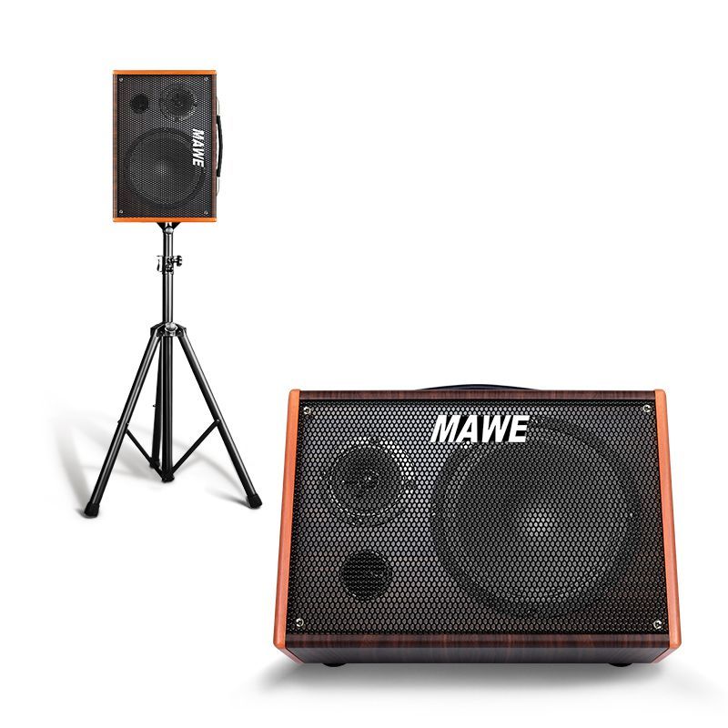 mawe音箱k歌手提便携式小型唱歌街头演出充电蓝牙音响韵果q640w