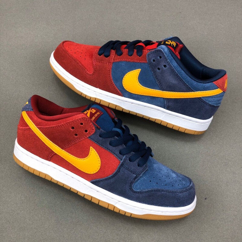 耐克sbdunklowbarcelona巴塞罗那鸳鸯板鞋dj0606400巴塞罗那鸳鸯36