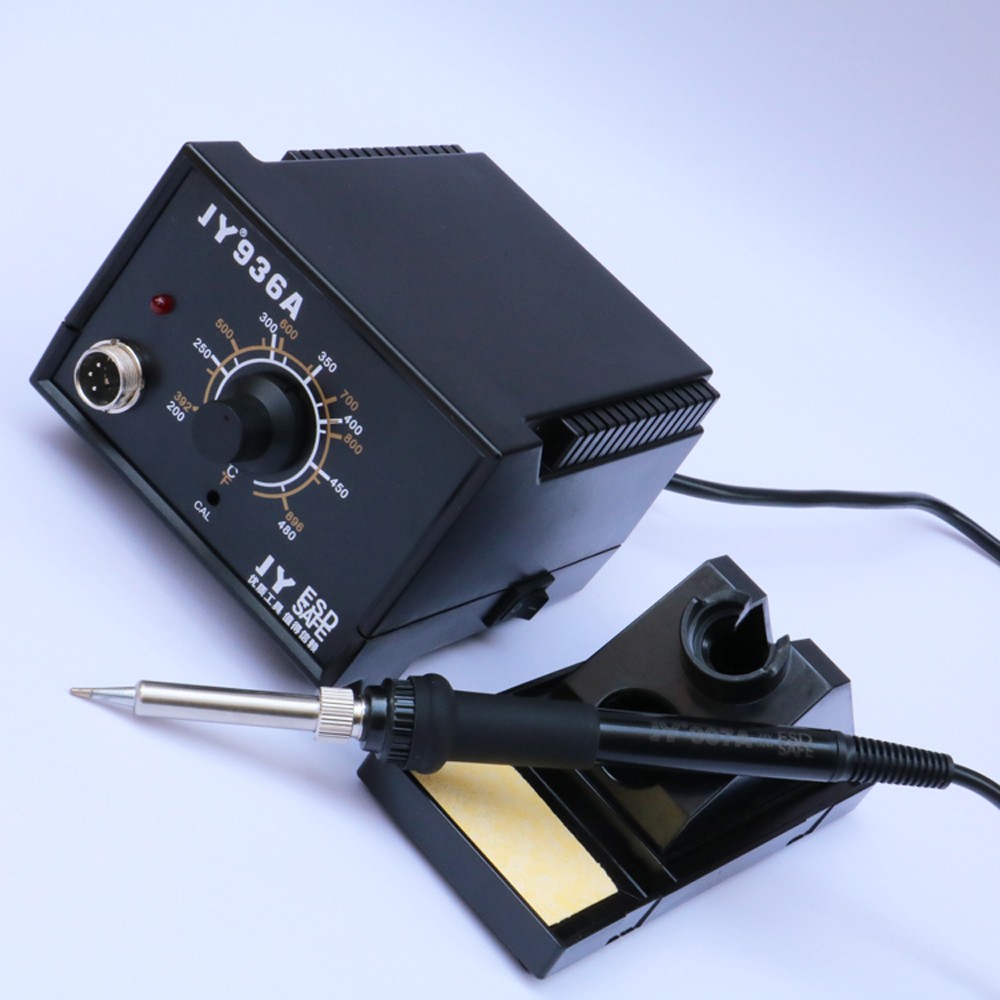 电焊台恒温电烙铁套装936焊台无铅焊锡电洛铁可调温60w标配936a焊台
