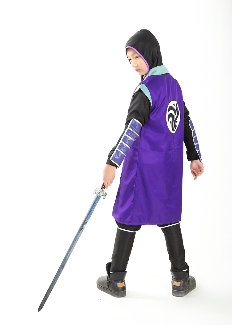 刺客伍六七衣服套装儿童表演服567柒暗影动漫儿童cos服装魔刀千刃120