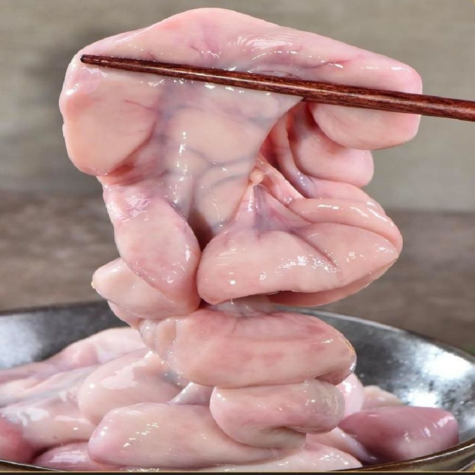 新鲜猪花肠脆肠猪房子猪子宫猪胎盘猪下水批发全套 【9成熟】猪花肠4
