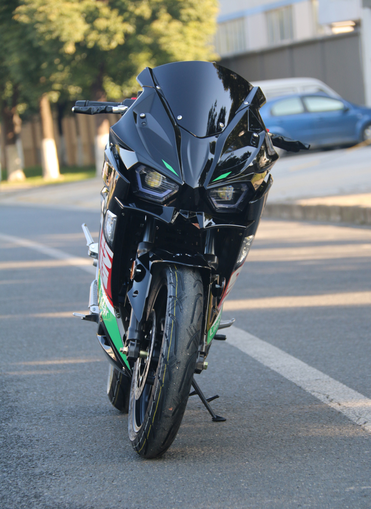 全新可上牌h2摩托车跑车400cc双缸水冷重型机车地平线趴赛公路赛磨砂