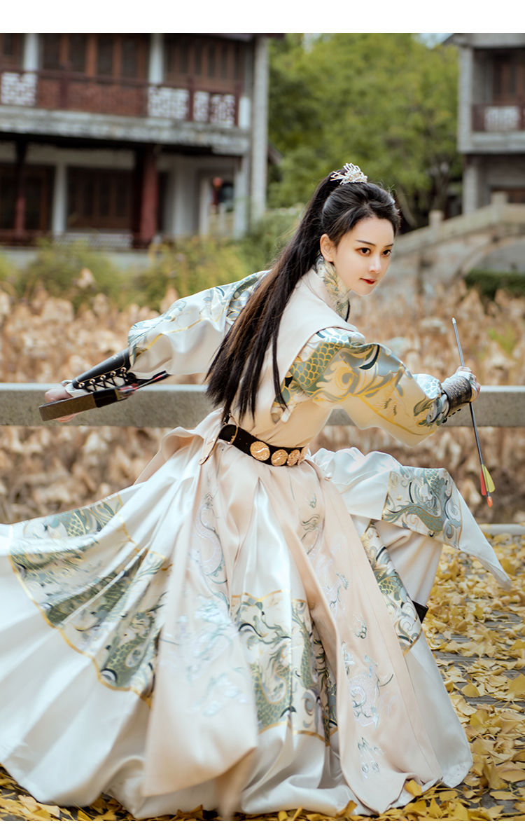 锦衣卫服装汉服男女罩甲飞鱼服 曳撒贴里百搭外套明制方领马甲 黑色方