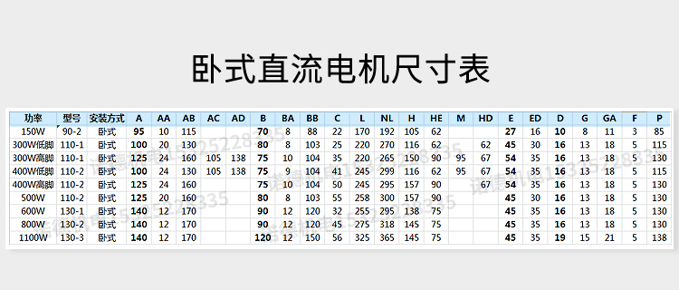 光达zyt110永磁直流电机马达220v大功率制袋机卧式送料放料电动机800w