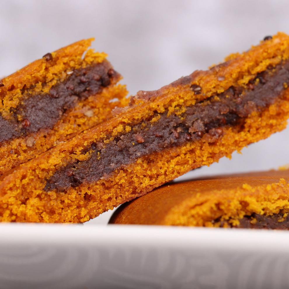 云南大荞饼荞三香陆良特产大饼红饼月饼多口味美食点心糕点小吃豆沙大