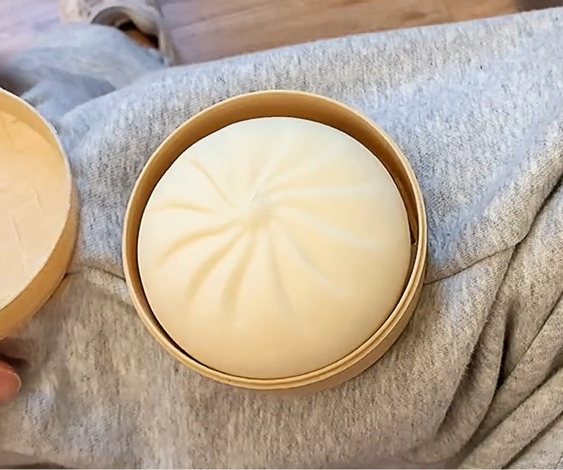 雄魄 网红假包子捏捏乐大包子解压玩具减压仿真模型叉烧包道具创意小