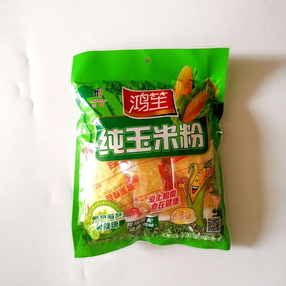 鸿笙纯玉米粉 粗粮农庄玉米羹 玉米面点 玉米粥 玉米糊冲饮品 袋装