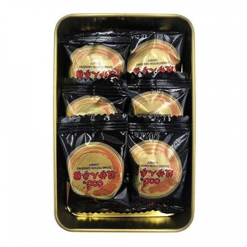 八府堂人参糖八府堂歧妙人参糖原粒sod南非糖6粒岐妙人参糖黑色人参糖