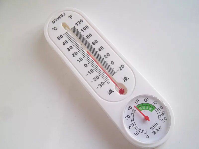 温度计室内水银家用室内外温度计干湿度表农业蔬菜大棚养殖挂壁式精准