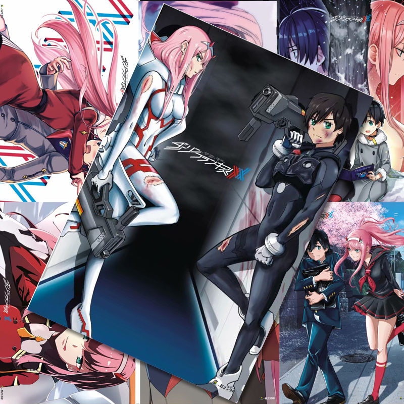 珀芙妮 尚莱明国家队海报darling in the franxx广 02 莓 动漫海报