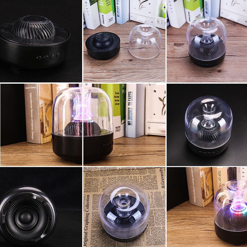 华为(huawei)小米通用透明有机玻璃蓝牙音箱迷你低音炮小音箱minlism