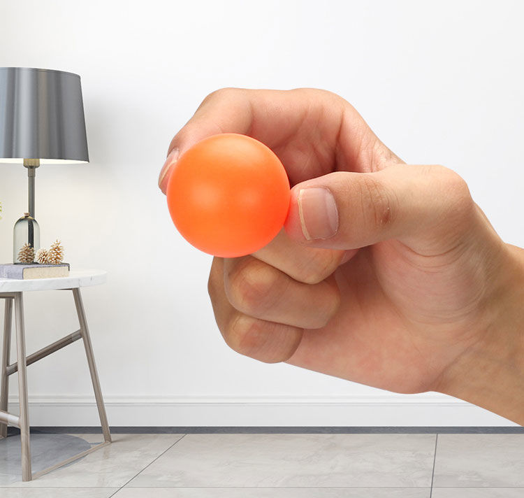 园弹力双人抛接球儿童户外弹跳射对接球球大号款两个发射器黄蓝送10球