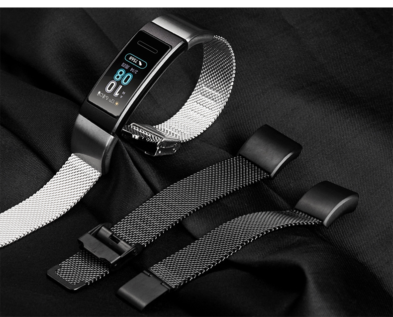 三株精钢款-黑色 适用:华为手环band4 pro(ter-b29s【图片 价格 品牌