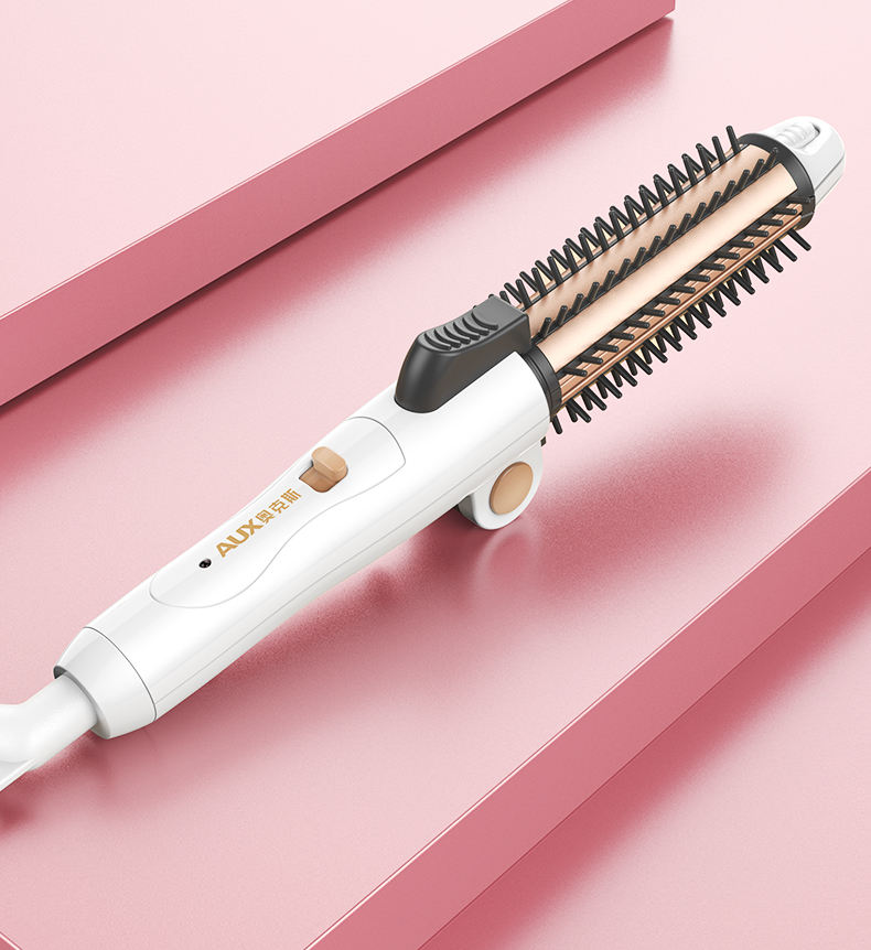 奥克斯卷发棒夹板卷发神器直卷两用不伤发大波浪大卷头发蓬松器obowai