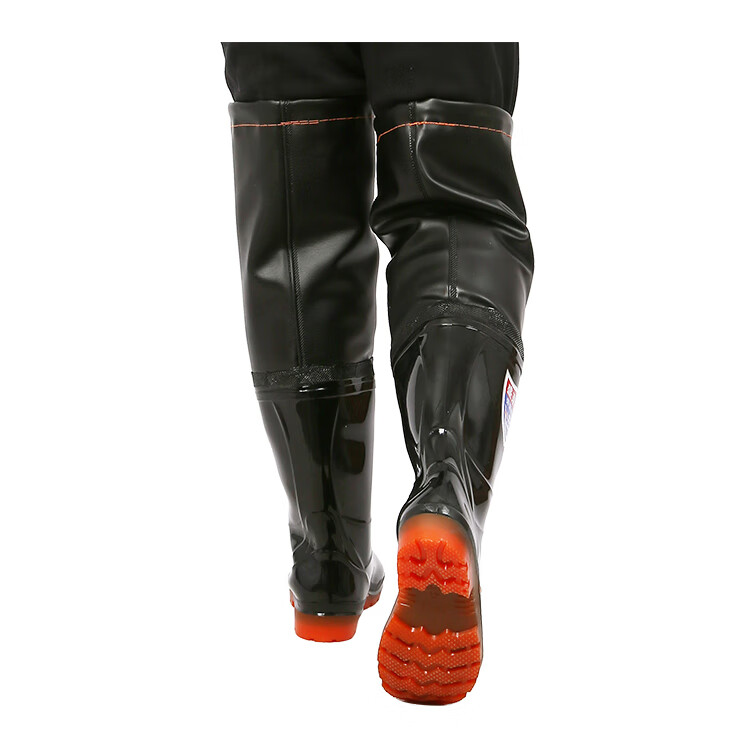 钓鱼鞋防蛇咬水鞋高筒胶鞋夏季防滑雨鞋过膝男长筒钓鱼雨靴加厚牛筋加