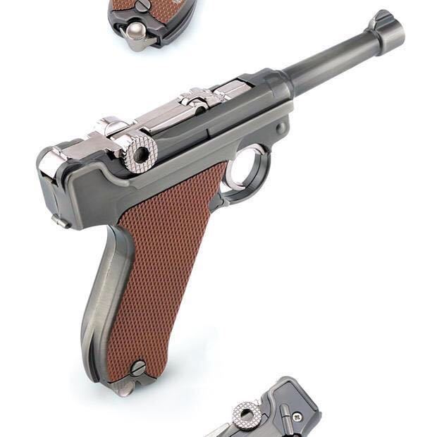 05德国鲁格p08金属可拆卸儿童玩具抢模型男合金炝模不可发射 鲁格p08