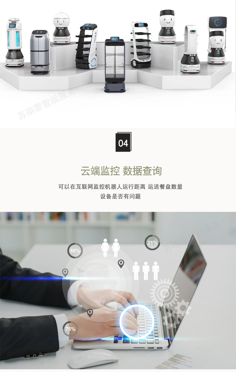 智能送餐机器人苏萌蒙p1无接触配送运输文件自主导航避障海底捞款政务医院酒店写字楼餐厅饭店机场宾馆端传 试用 00元 图片价格品牌