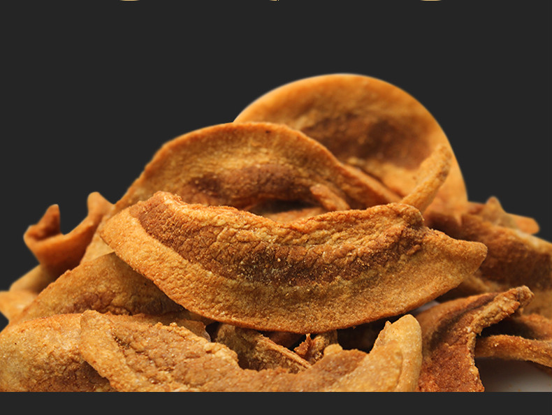 肉粕猪肉粕渣衙口猪油渣油粕福建特产美食肉脂渣生酮零食120g 猪肉粕