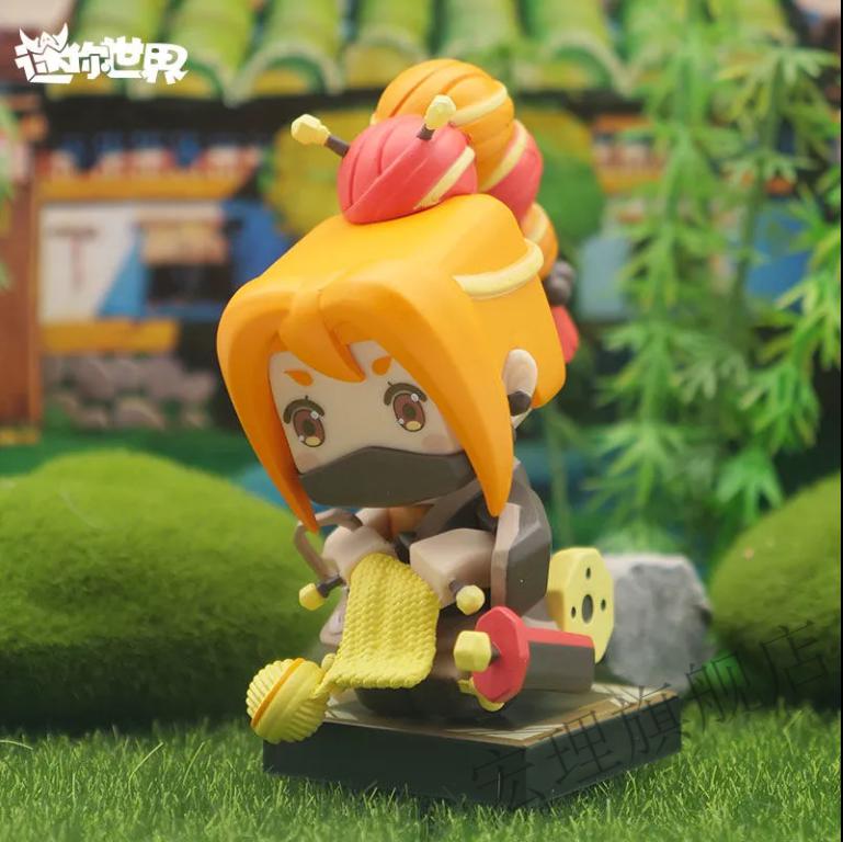 迷你世界手办人物 迷你世界皮肤花语程行周边花小楼公仔摆件模型模型