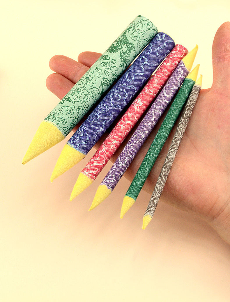 小郎人宣纸纸擦笔纸笔素描纸笔美术素描擦笔大中小特大号6支套装三支