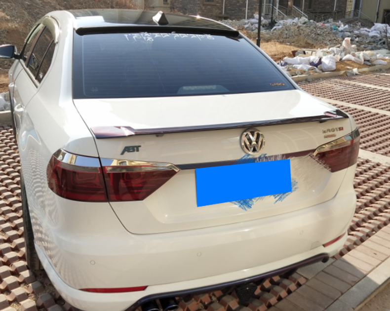 fgacct大i众朗逸尾翼1321款新朗逸改装专用压尾定风翼碳纤纹无损安装