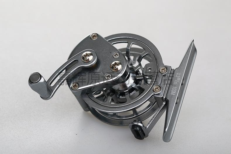 金属渔轮纺车轮前打轮带泄力金属线超轻鱼轮远投前